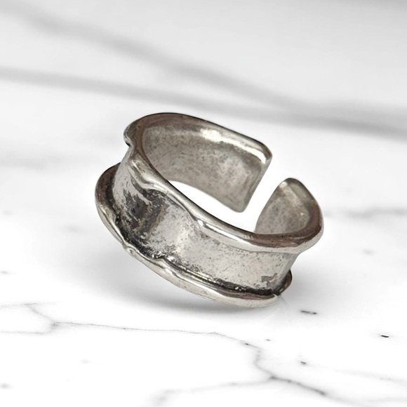 5 For $25💫Trendy Modish Silver Ring - Picture 1 of 6